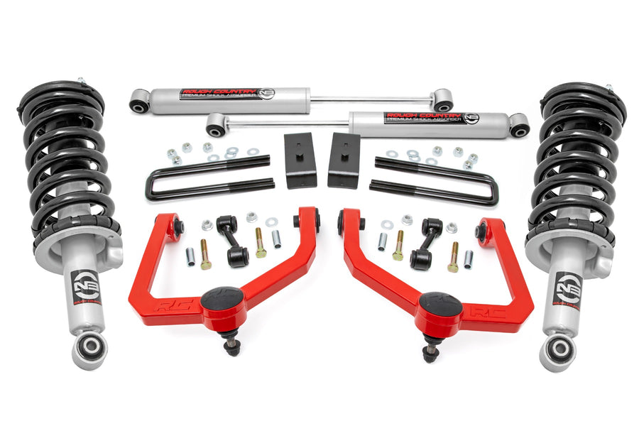 Rough Country - 3 Inch Lift Kit - N3 Struts & Shocks - Nissan Titan 2WD/4WD (2004-2024)