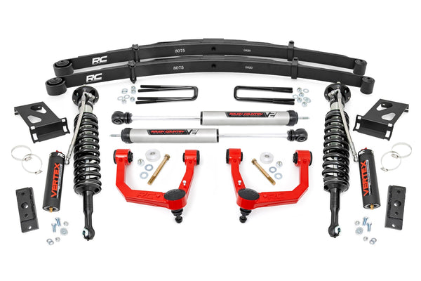Rough Country - 3.5 Inch Lift Kit - Red UCA - Vertex/V2 - Toyota Tacoma 2WD/4WD (2005-2023)