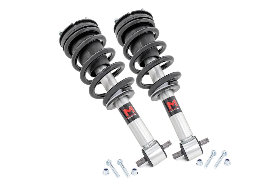 Rough Country - M1 Adjustable Leveling Struts - Monotube - 0-2 In. - Chevy/GMC 1500 Truck & SUV (07-14)