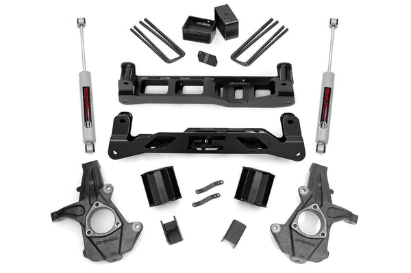 Rough Country - 5 Inch Lift Kit - Chevy Silverado & GMC Sierra 1500 2WD (2007-2013)