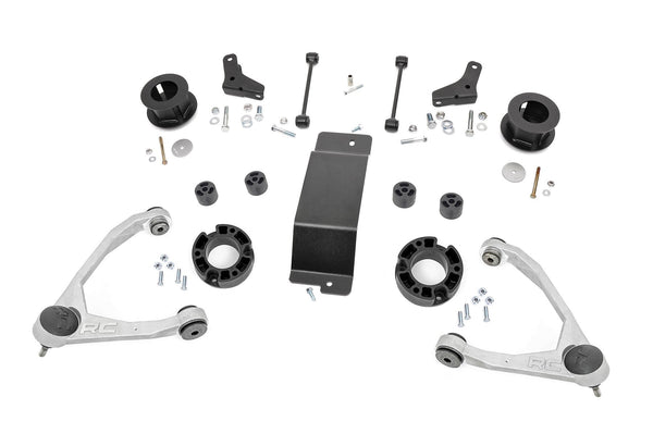Rough Country - 3.5 Inch Lift Kit - Forged UCA - Chevy Avalanche 2WD/4WD (2007-2013)