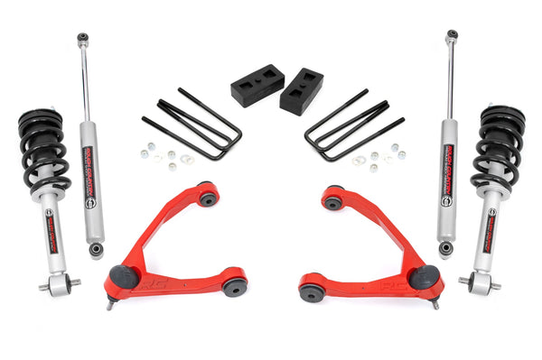 Rough Country - 3.5 Inch Lift Kit - Cast Steel - N3 Strut - Chevy/GMC 1500 (14-16)
