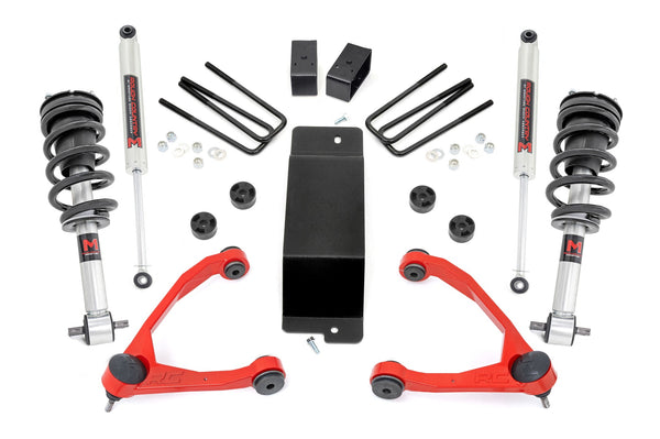 Rough Country - 3.5 Inch Lift Kit - UCA - M1 Struts - Chevy/GMC 1500 (07-13)