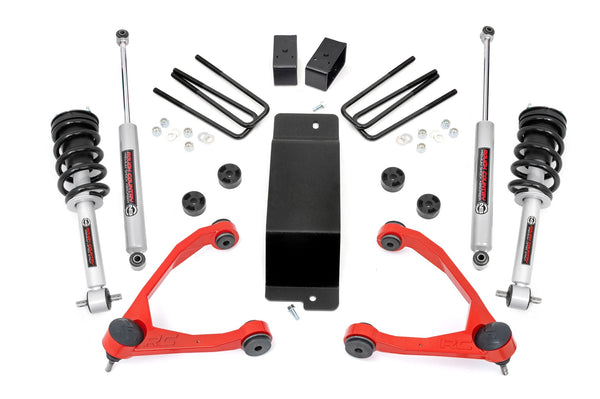 Rough Country - 3.5 Inch Lift Kit - UCA - N3 Struts - Chevy/GMC 1500 (07-13)