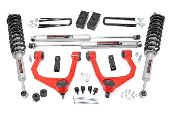 Rough Country - 3.5 Inch Lift Kit - N3 Struts - Toyota Tundra 2WD/4WD (2007-2021)