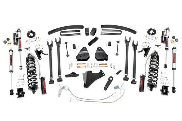 Rough Country - 6 Inch Lift Kit - Diesel - 4 Link - C/O Vertex - Ford F-250/F-350 Super Duty (08-10)