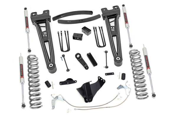 Rough Country - 6 Inch Lift Kit - Gas - Radius Arm - M1 - Ford F-250/F-350 Super Duty (08-10)