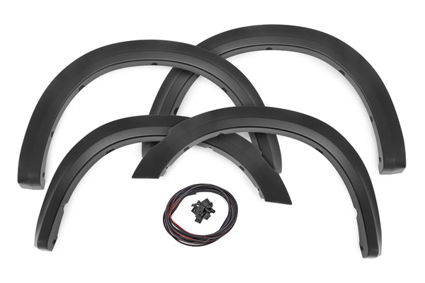 Rough Country - Fender Flares - Sport - PXQ Black Metallic - Ram 1500 2WD/4WD (2010-2018 & Classic)