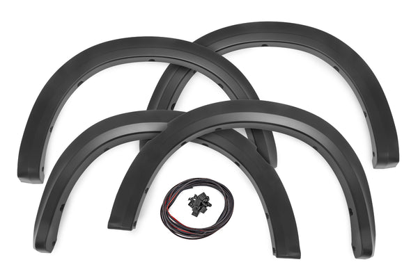 Rough Country - Fender Flares - Sport - PGZ Black Forest Green - Ram 1500 2WD/4WD (2010-2018 & Classic)