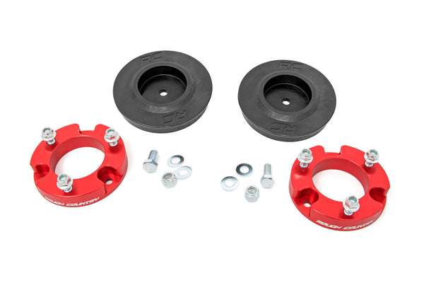 Rough Country - 2 Inch Lift Kit - Red Spacers - Toyota 4Runner 2WD/4WD (2010-2024)