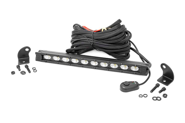 Rough Country - 10 Inch Black Series LED Light Bar- Slim Line