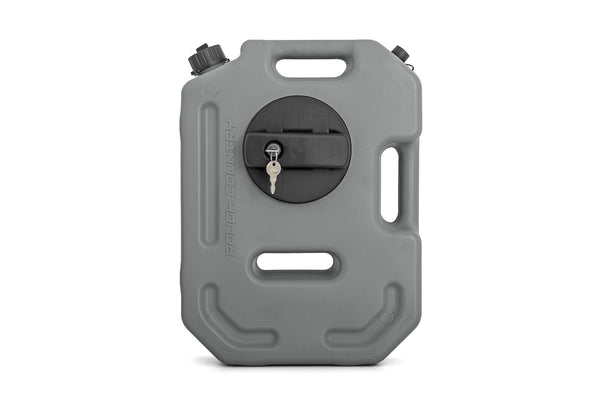 Rough Country - 10L Fluid Container W/ Locker - Gray