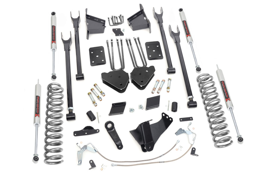 Rough Country - 6 Inch Lift Kit - 4-Link - No OVLD - M1 - Ford F-250 Super Duty 4WD (11-14)