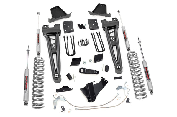 Rough Country - 6 Inch Lift Kit - Diesel - Radius Arm - No OVLD - Ford F-250 Super Duty (11-14)