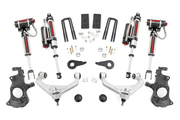 Rough Country - 3.5 Inch Lift Kit - Knuckle - Vertex - Chevy/GMC 2500HD/3500HD (11-19)