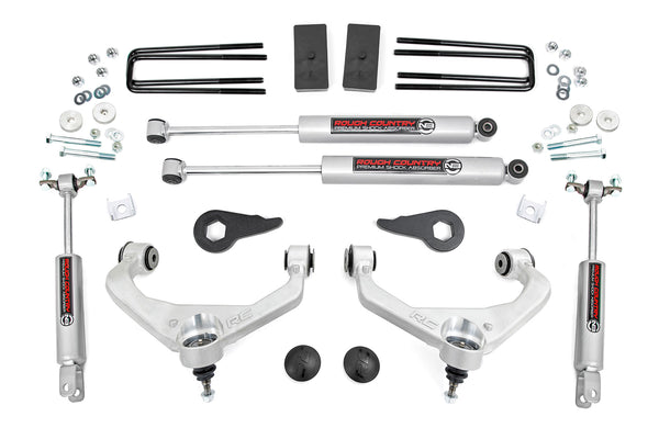 Rough Country - 3.5 Inch Lift Kit - Chevy/GMC 2500HD/3500HD 2WD/4WD (11-19)
