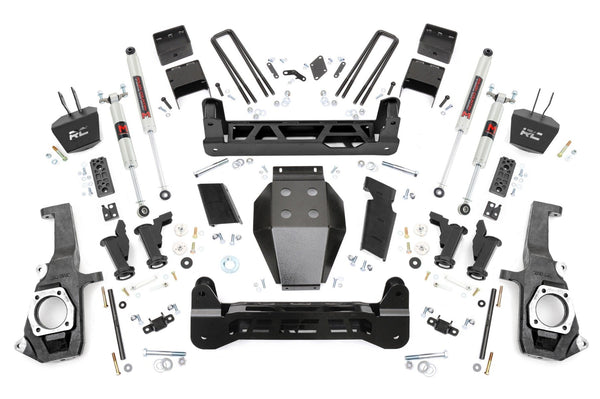 Rough Country - 7.5 Inch Lift Kit - Torsion Drop - M1 - Chevy/GMC 2500HD/3500HD (11-19)