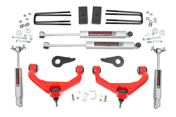 Rough Country - 3.5 Inch Lift Kit - Chevy/GMC 2500HD/3500HD 2WD/4WD (11-19)
