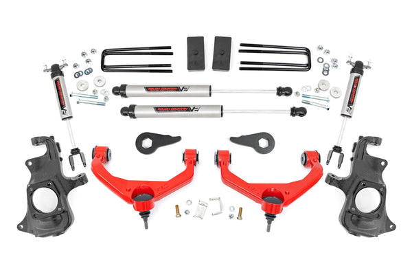 Rough Country - 3.5 Inch Knuckle Lift Kit - V2 - Chevy/GMC 2500HD/3500HD (11-19)