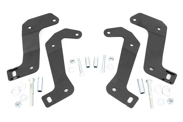 Rough Country - Control Arm Relocation Kit - Front - Jeep Gladiator JT/Wrangler JL 4WD (18-25)