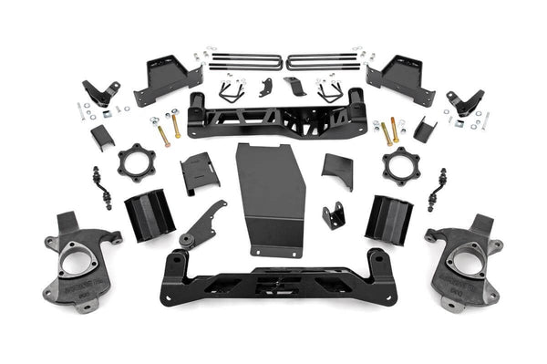 Rough Country - 6 Inch Lift Kit - Magneride - Alum/Stamp Steel - GMC Sierra 1500 Denali (14-18)