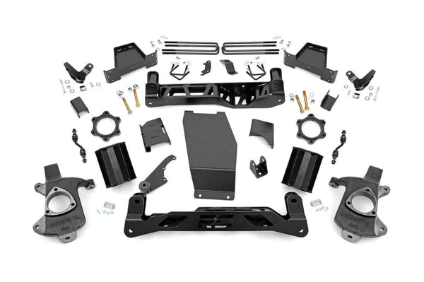 Rough Country - 7 Inch Lift Kit - Magneride - Alum - GMC Sierra 1500 Denali 4WD (2014-2016)