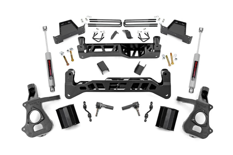 Rough Country - 7 Inch Lift Kit - Cast Steel - Chevy/GMC 1500 2WD (14-18 & Classic)