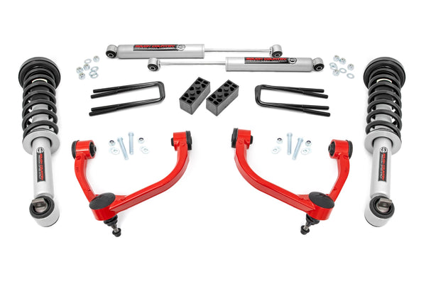 Rough Country - 3 Inch Lift Kit - N3 Struts - Ford F-150 4WD (2014-2020)