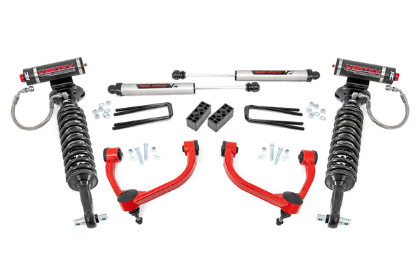 Rough Country - 3 Inch Lift Kit - UCAs - Vertex/V2 - Ford F-150 4WD (2014-2020)