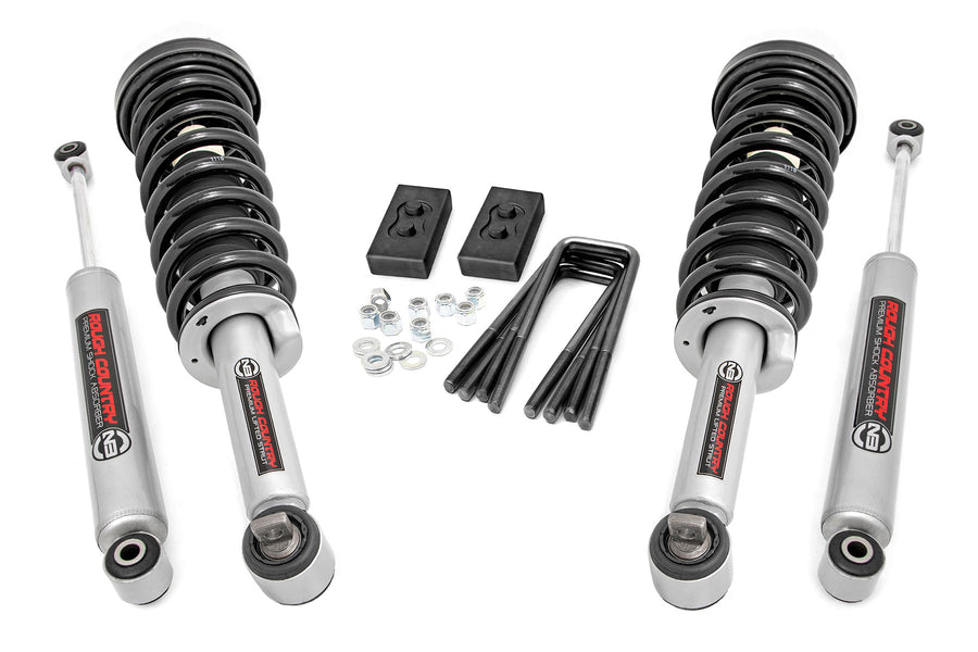 Rough Country - 2 Inch Lift Kit - N3 Struts/N3 - Ford F-150 4WD (2014-2020)