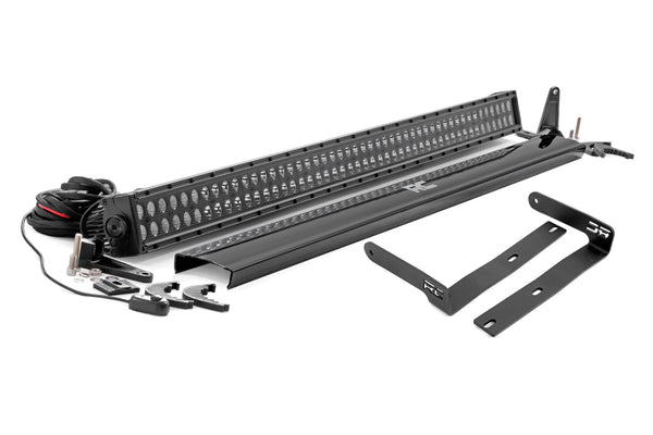 Rough Country - LED Light Kit - 50in - Dual Row - Black Series - Kubota RTV-X1120
