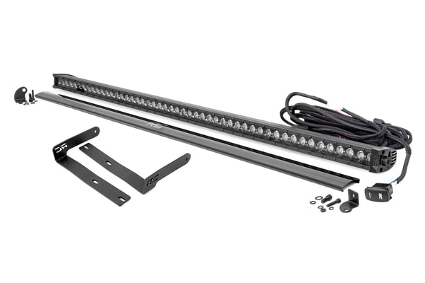 Rough Country - LED Black Single Row DRL Light Bar Kit - 50 Inch - Kubota RTV-X1120