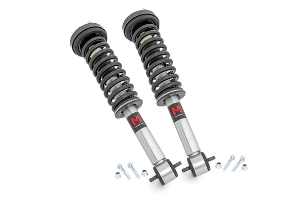 Rough Country - M1 Adjustable Lowering Struts - Monotube - -2" - Ford F-150 4WD (2014-2026) - 502190