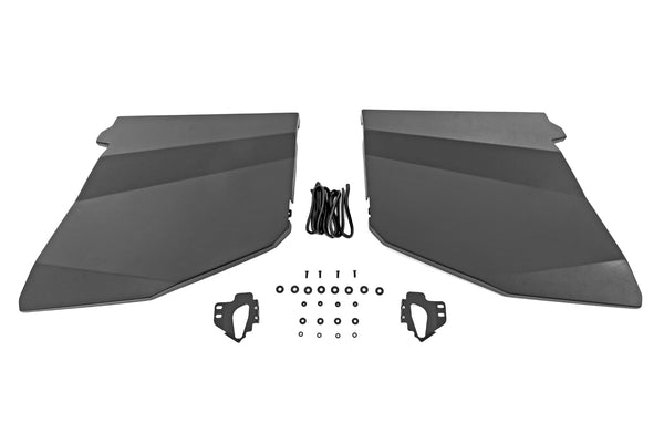 Rough Country - Aluminum Lower Half Doors - Rear - Polaris RZR XP 4 1000/RZR XP 4 Turbo S
