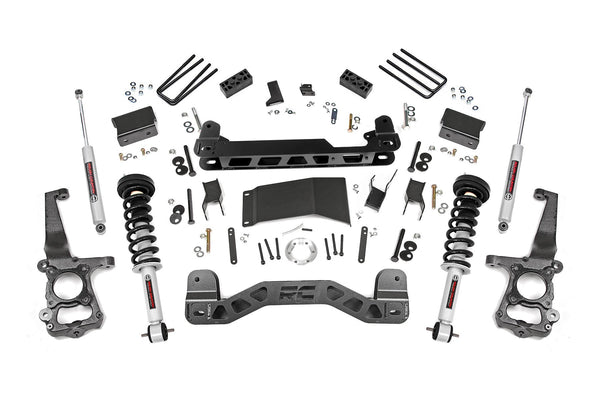 Rough Country - 4 Inch Lift Kit - N3 Struts - Ford F-150 4WD (2015-2020)