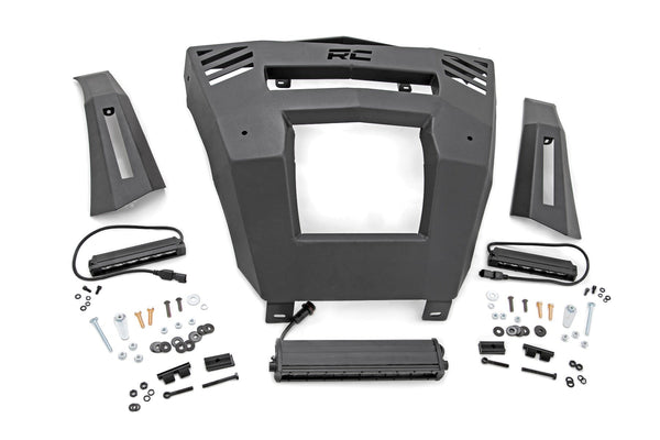 Rough Country - LED Light - Bumper Mount - 12 In. And 6 In. Pair Combo - Can-Am Defender HD 8/HD 9/HD 10