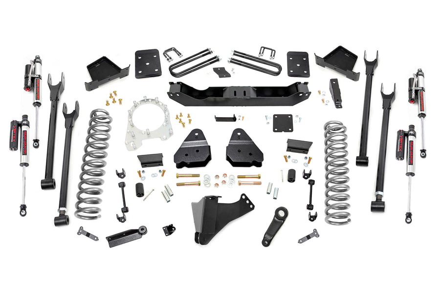 Rough Country - 6 Inch Lift Kit - 4-Link - OVLD - Vertex - Ford F-250/F-350 Super Duty (17-22)