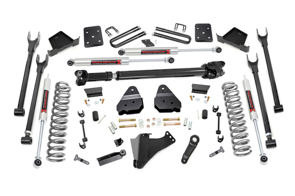 Rough Country - 6 Inch Lift Kit - 4-Link - No OVLD - M1 - Ford F-250/F-350 Super Duty (17-22)