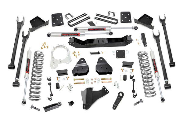 Rough Country - 6 Inch Lift Kit - 4-Link - No OVLD - M1 - Ford F-250/F-350 Super Duty (17-22)