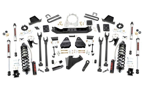 Rough Country - 6 Inch Lift Kit - 4-Link - OVLD - C/O V2 - Ford F-250/F-350 Super Duty (17-22)