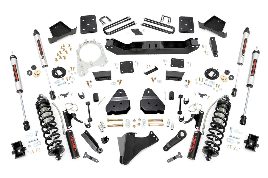 Rough Country - 6 Inch Lift Kit - Diesel - OVLD - C/O V2 - Ford F-250/F-350 Super Duty (17-22)