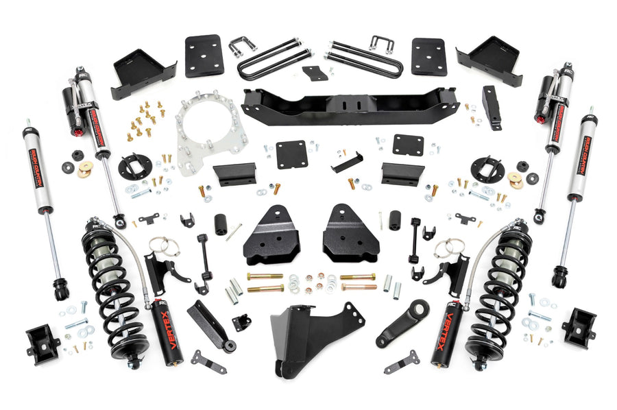 Rough Country - 6 Inch Lift Kit - Diesel - OVLD - C/O Vertex - Ford F-250/F-350 Super Duty (17-22)