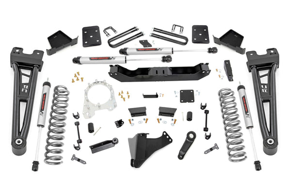 Rough Country - 6 Inch Lift Kit - OVLD - V2 Shocks - Ford F-250/F-350 Super Duty 4WD (17-22)