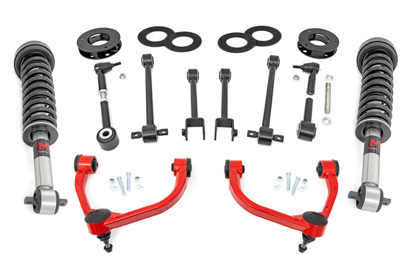 Rough Country - 3 Inch Lift Kit - UCA - M1 Struts - Ford Expedition 4WD (2018-2024)