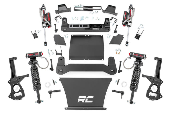 Rough Country - 4 Inch Lift Kit - AT4/Trailboss - Vertex - Chevy/GMC Sierra 1500 (19-24)/Silverado 1500 (19-24)