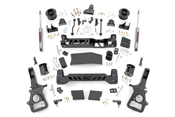 Rough Country - 5 Inch Lift Kit - 22XL - Air Ride - Ram 1500 4WD (2019-2024)