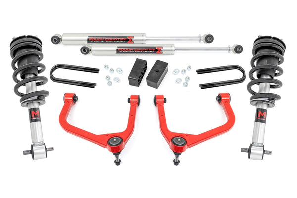 Rough Country - 3.5 Inch Lift Kit - M1 Struts/M1 - GMC Sierra 1500 2WD/4WD (2025)