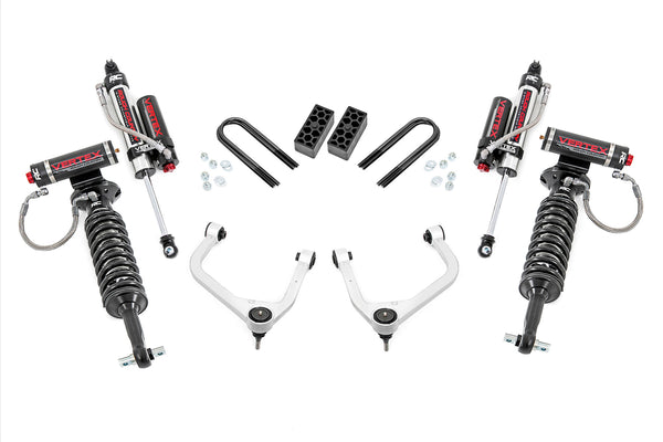 Rough Country - 3.5 Inch Lift Kit - Vertex - Rear Mono Leaf - Chevy Silverado 1500 (22-24)