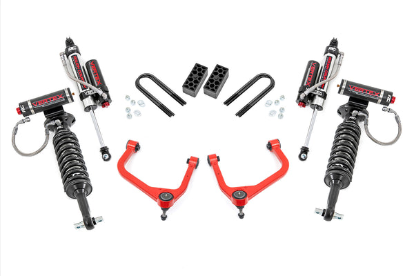 Rough Country - 3.5 Inch Lift Kit - Vertex - Rear Mono Leaf - Chevy Silverado 1500 (22-24)