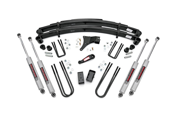 Rough Country - 4 Inch Lift Kit - Ford F-350 4WD (1986-1997)